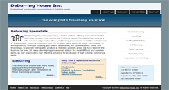 Desktop Screenshot of deburringhouse.com